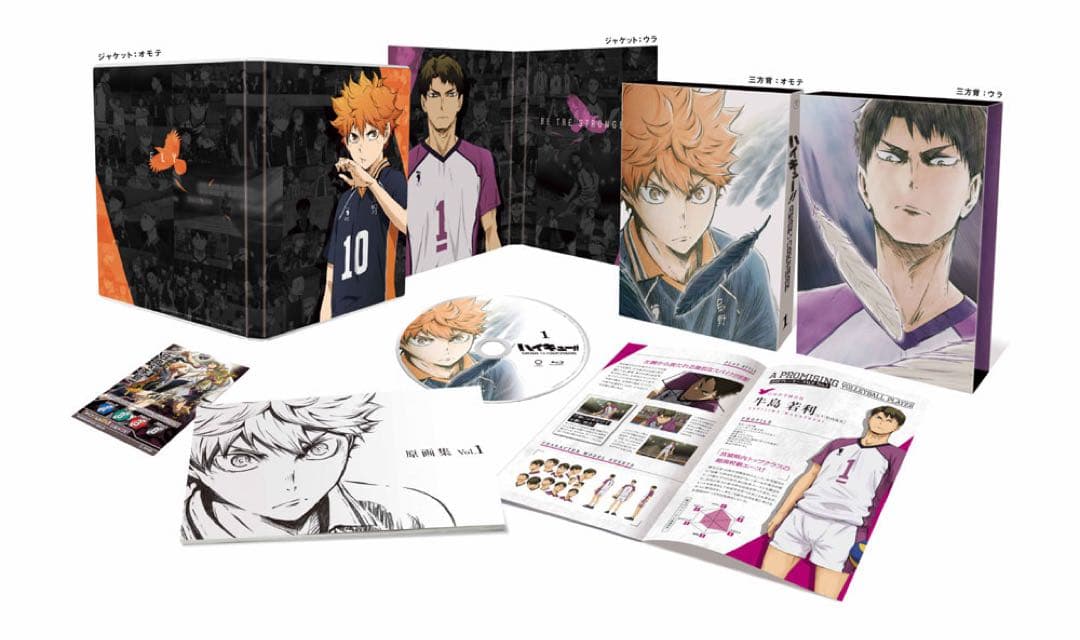 ハイキュー!! DVD 烏野高校vs白鳥沢学園高校全巻セット オリジナル特典付