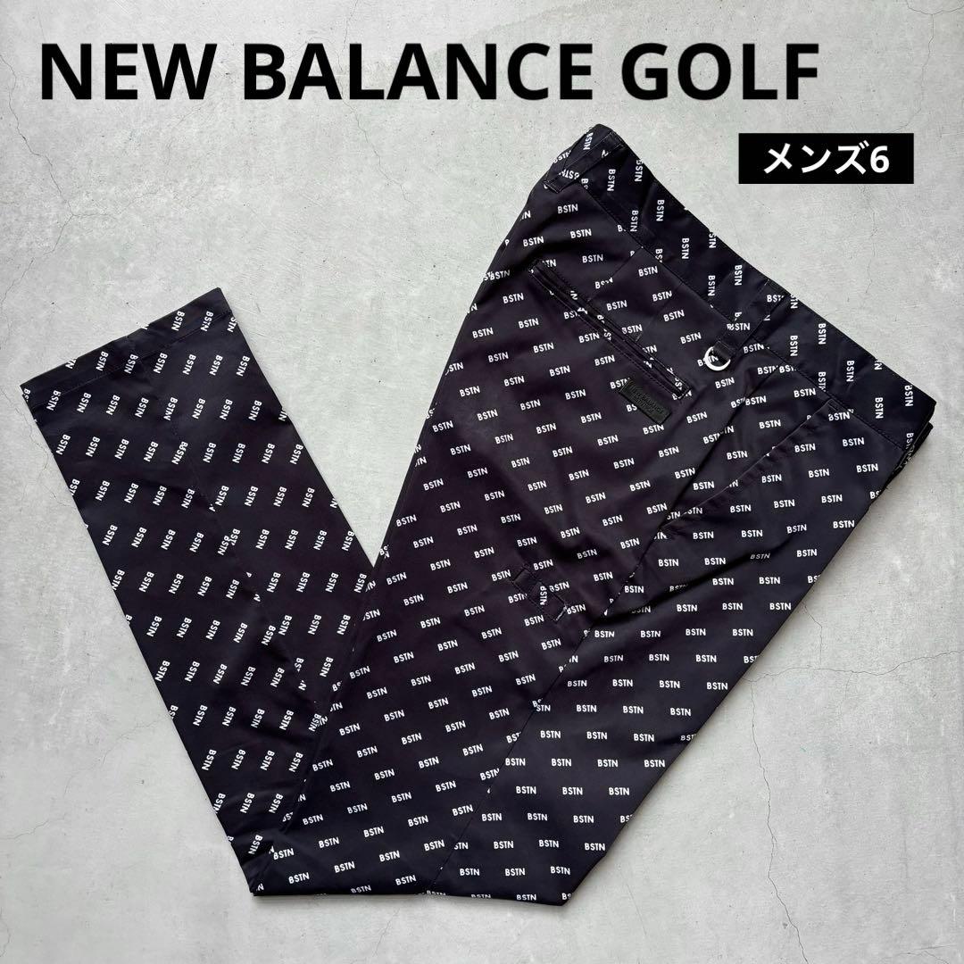 NEW BALANCE GOLF ニューバランスゴルフ 総柄 ロングパンツ 6