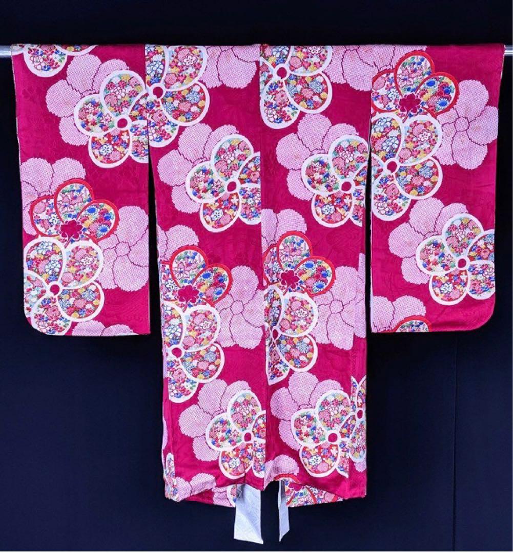 大正ロマン　七五三　着物