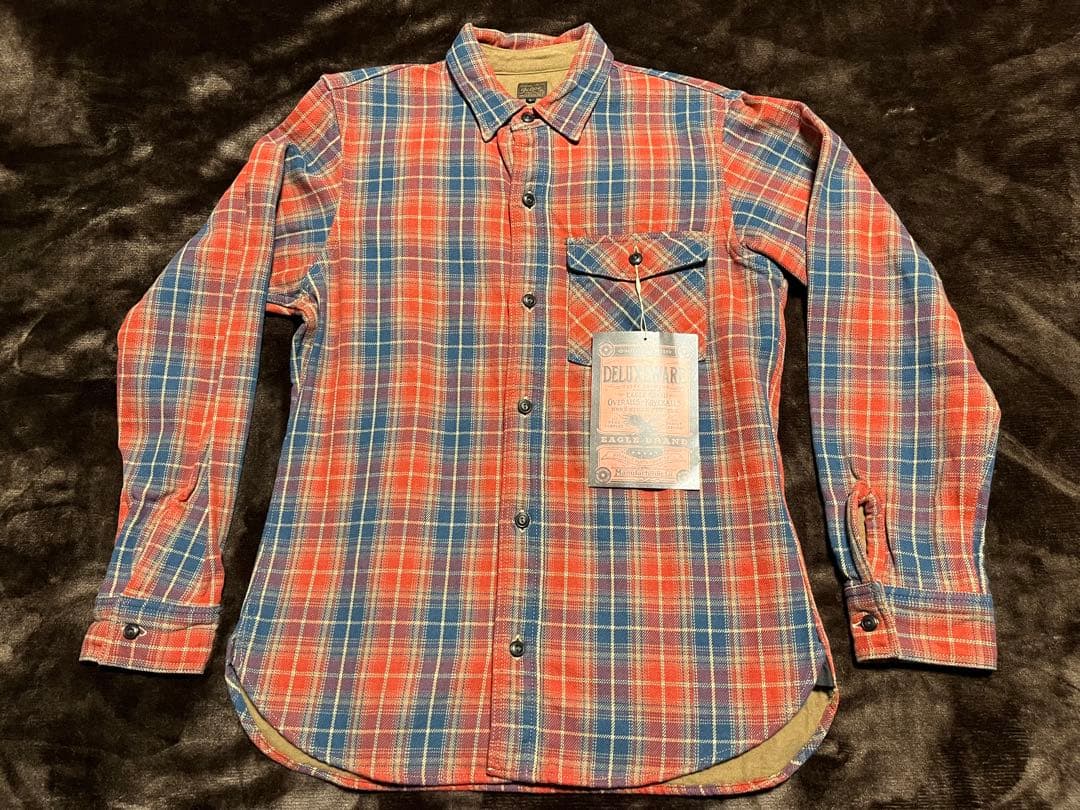 2.デラックスウエア ネルシャツ HV-36 Lサイズ 美品