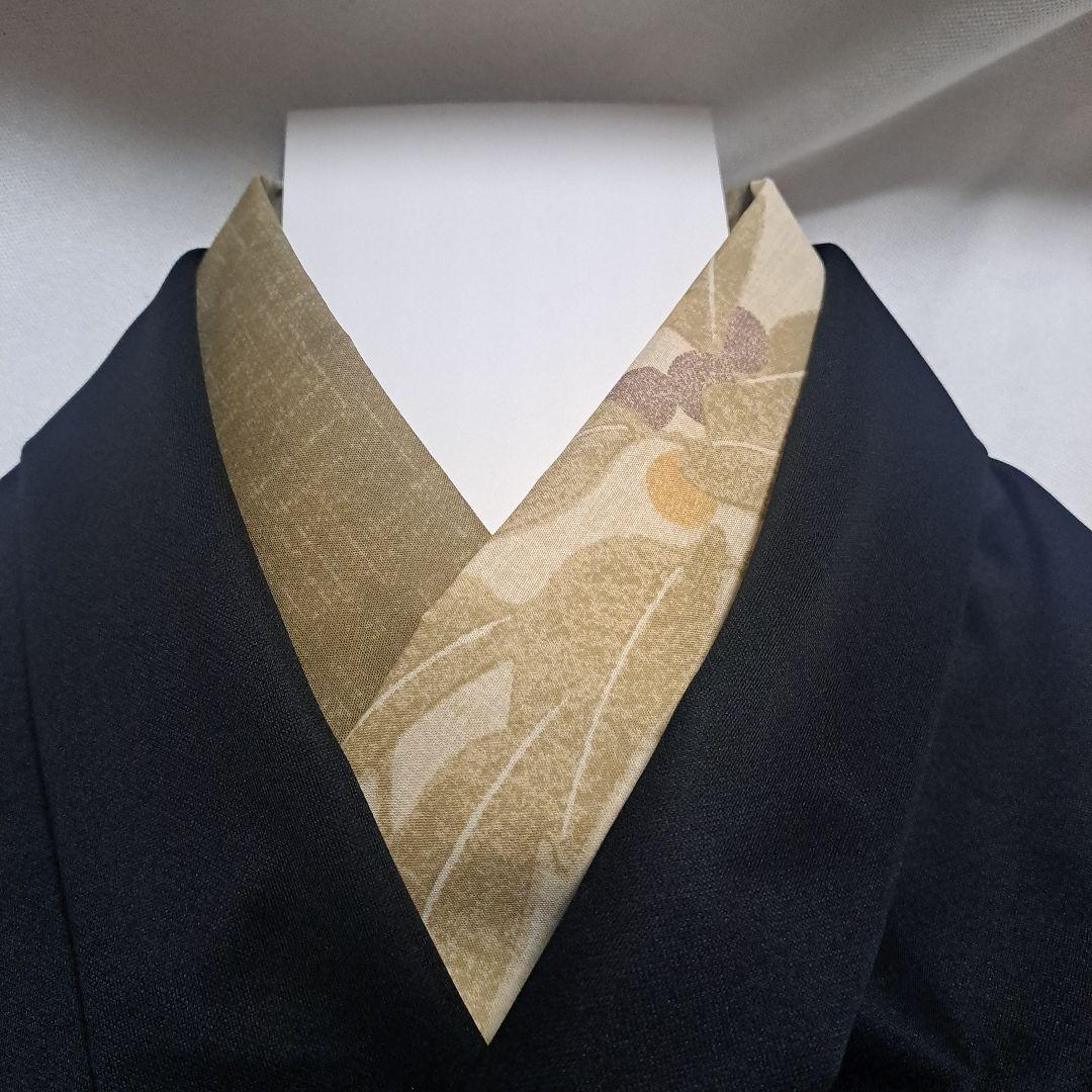 半襟　半衿　ハンドメイド　果実　生地　仕付けしやすい芯付き