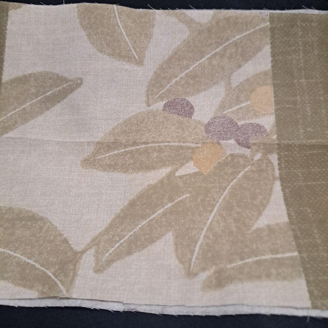 半襟　半衿　ハンドメイド　果実　生地　仕付けしやすい芯付き