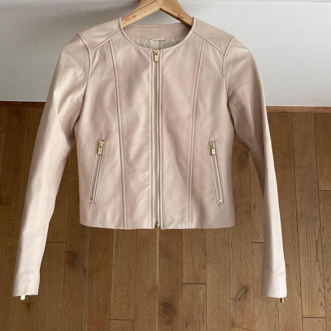 ANAYIアナイ　レザー　ライダース　ジャケット