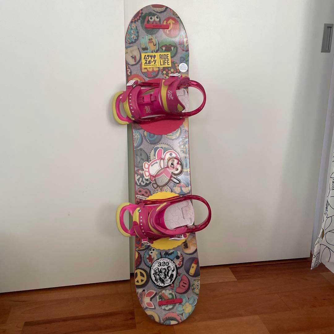 中古　BURTONスノーボードSET 110センチ
