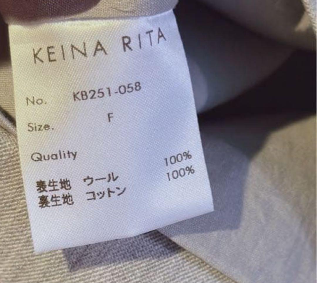 新品✨完売品　KEINA RITA / Collared Blouse GRAY