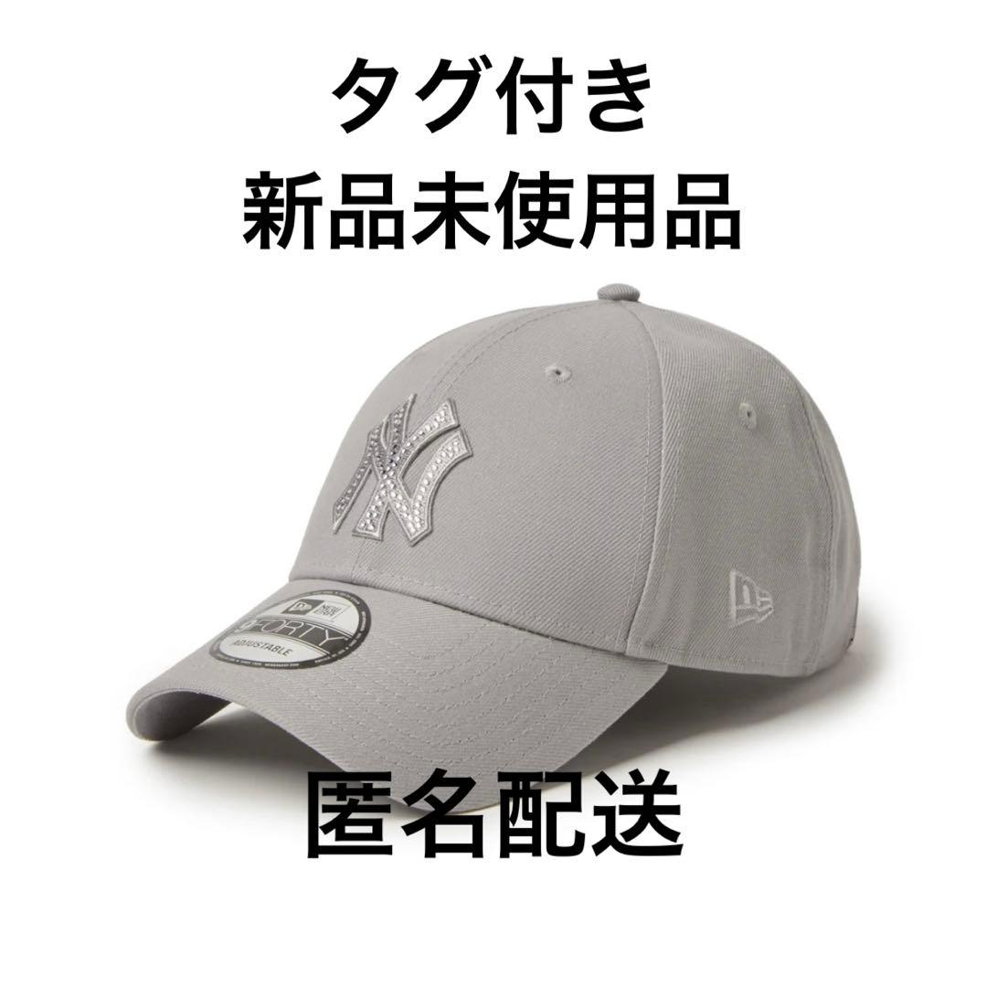 New Era 9FORTY Rhinestone ラインストーン グレー