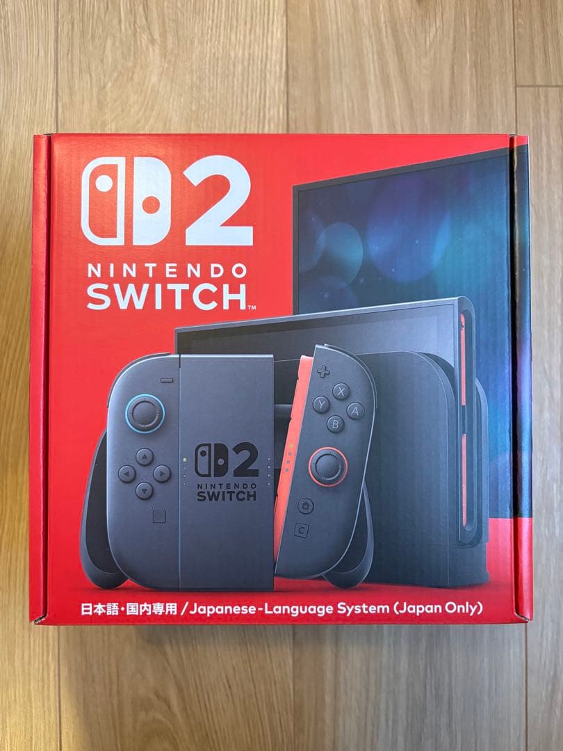 【新品・未開封】Nintendo Switch2 日本国内専用モデル｜抽選当選品