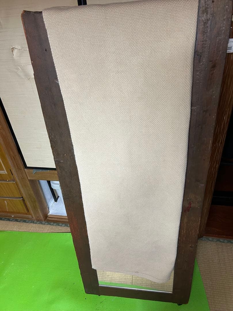 ウッド ミラー アイアンミラー立て