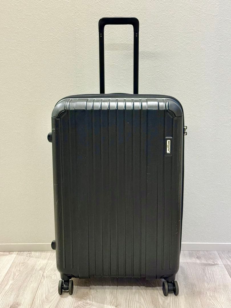 BERMAS 旅行スーツケース軽量大型91L 無料受託手荷物対応サイズ