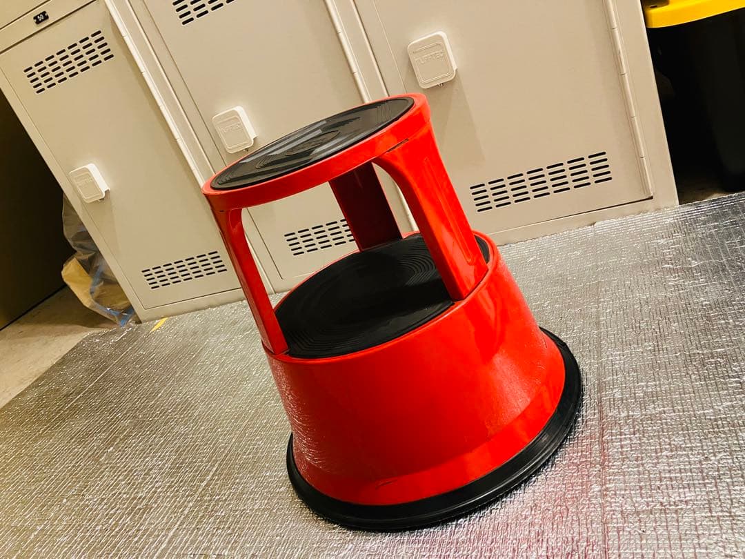 ビンテージ美品ドイツDAHLE社製Roll-aStepステップスツールダーレー