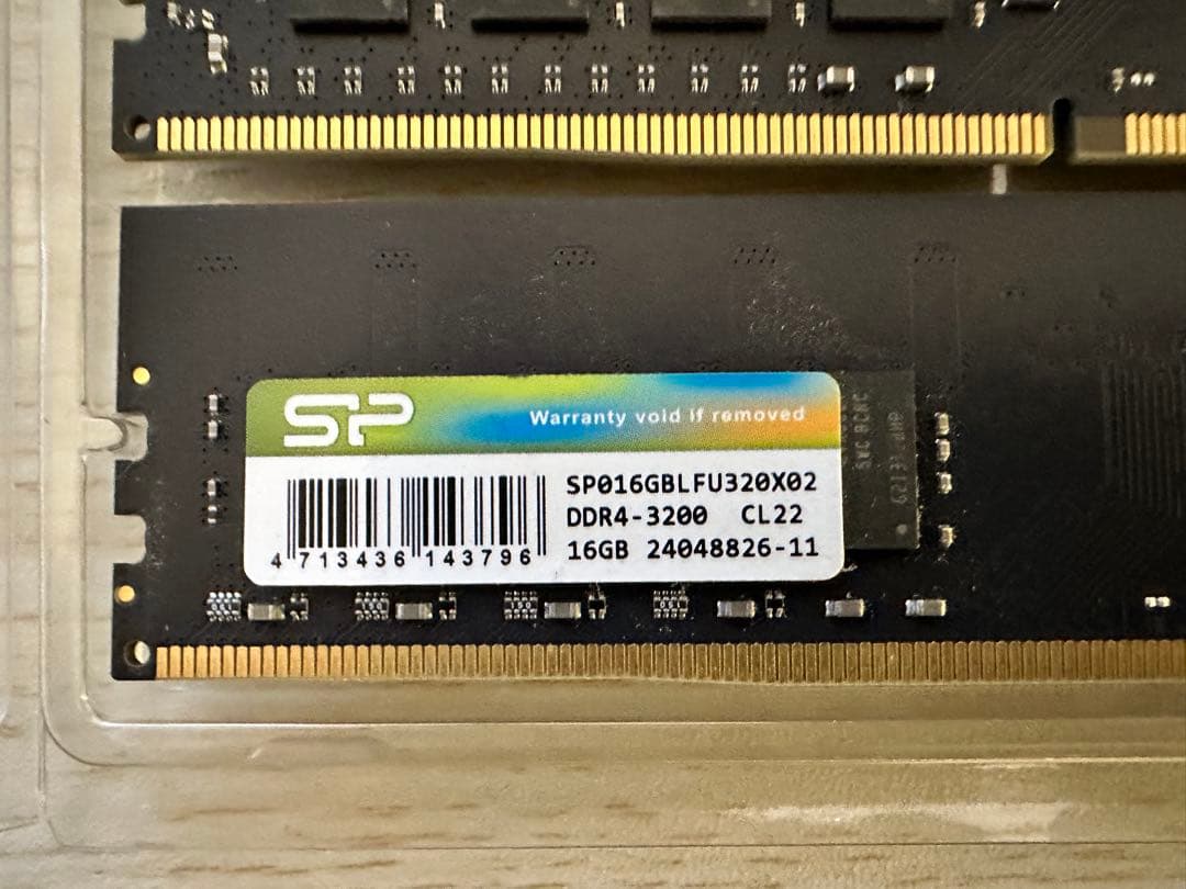 SP 16GB×2 DDR4-3200 メモリ