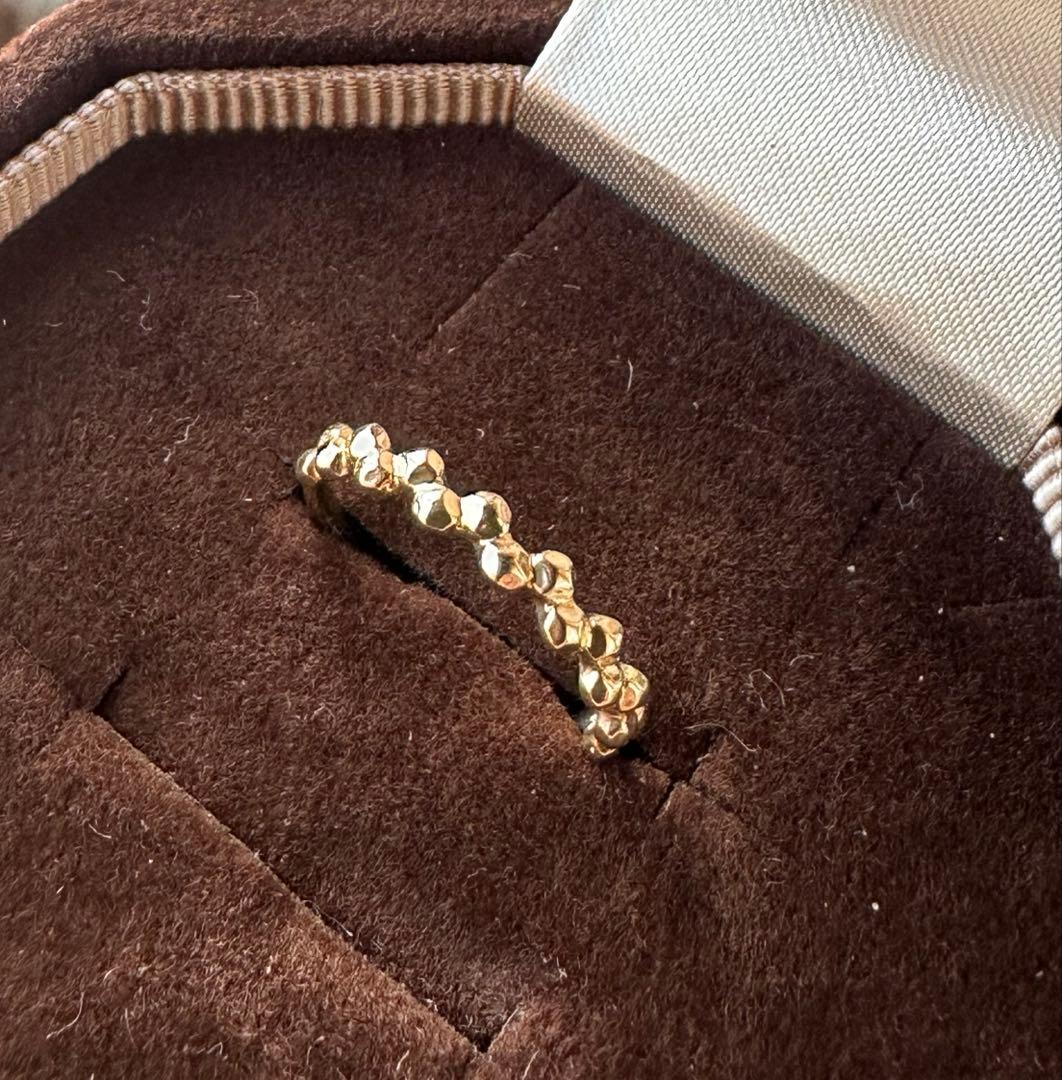 agete K10 ピンキーリング