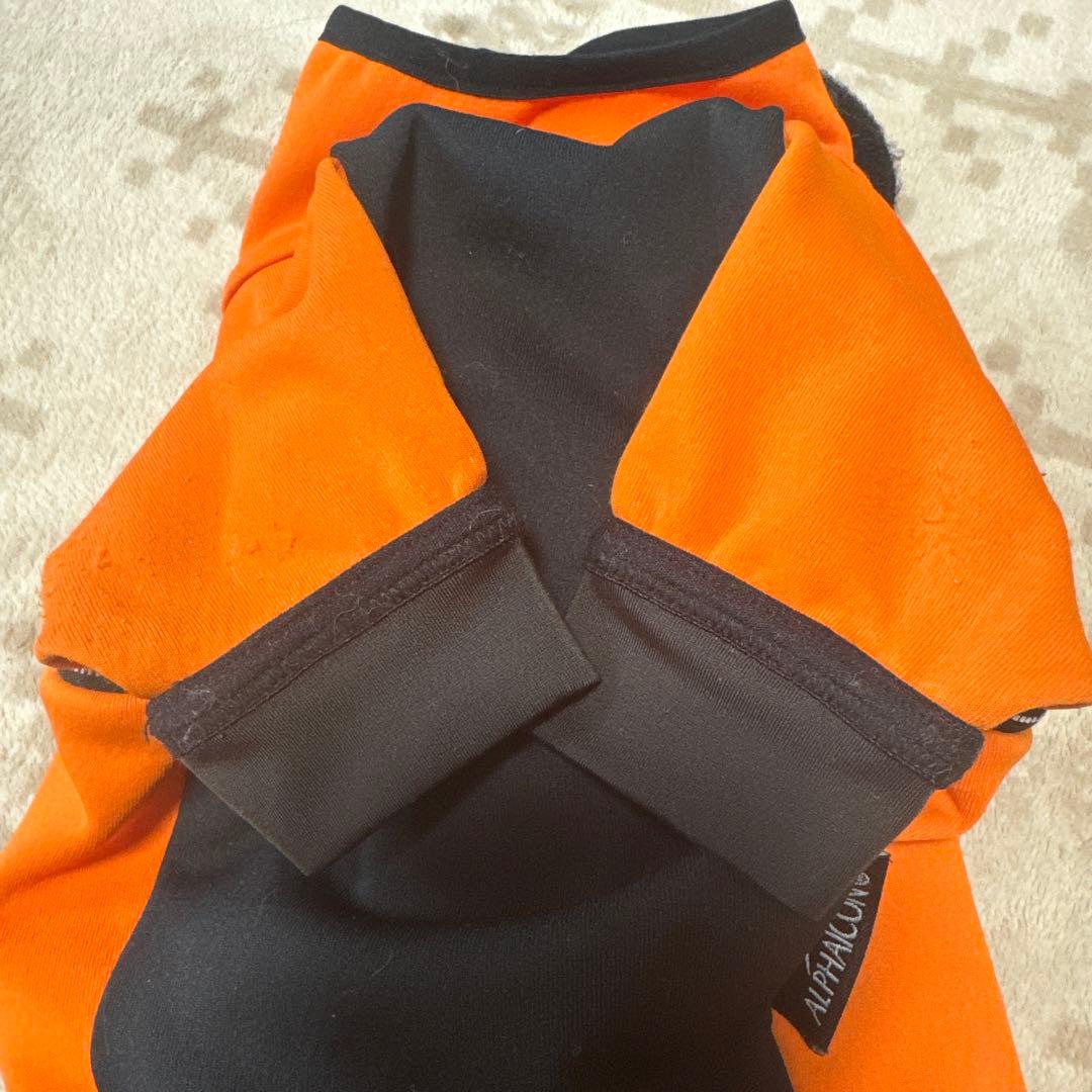 ALPHAICON 犬服 オレンジ色 Sサイズ
