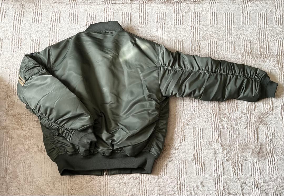 ちゃんちゃん　　新品U.S. AIR FORCE MA-1 　@ラストワン