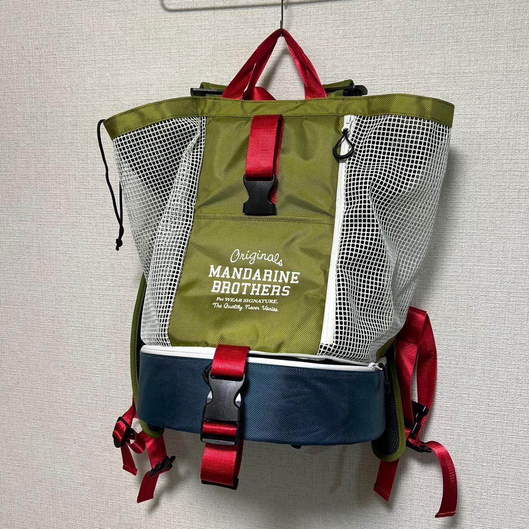 ★大人気★ mandarine brothers キャリー　リュック　バッグ　犬