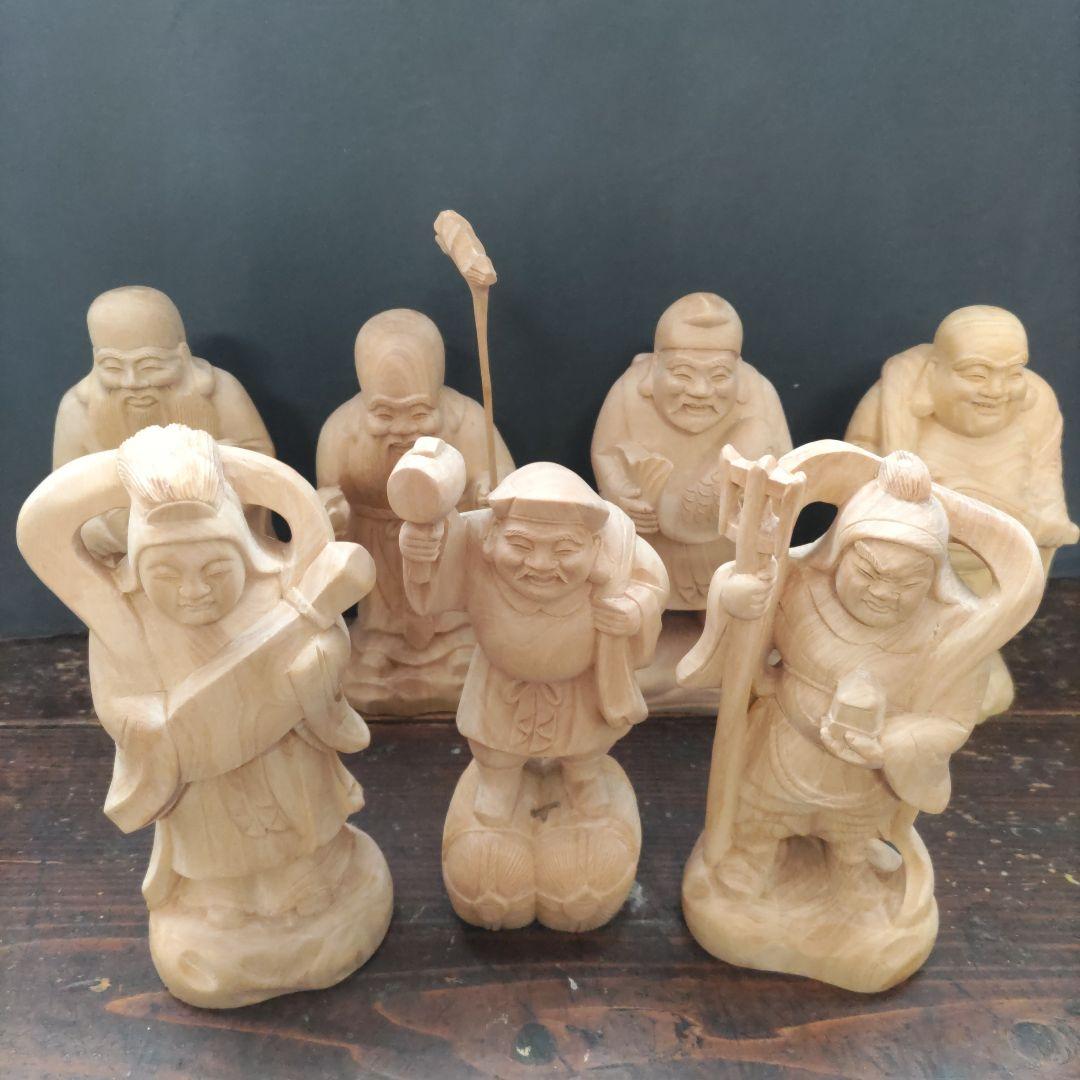 七福神　木彫り①