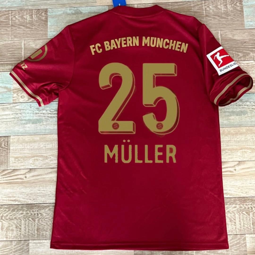バイエルン 125周年 ミュラー ユニフォーム ドイツ代表