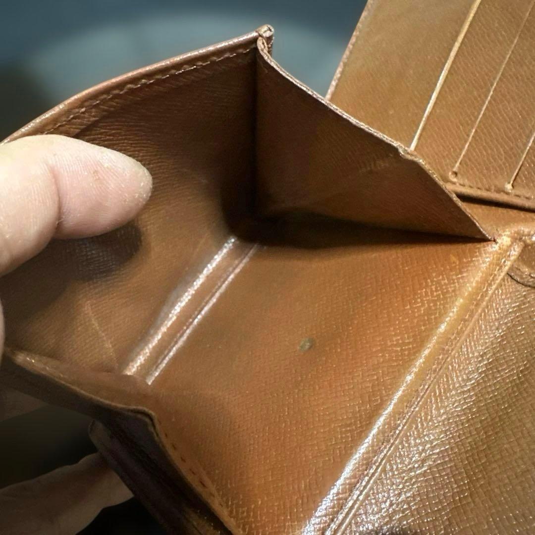 12☆優良品☆モノグラム♪マルコ☆2つ折り財布★ポケットあり