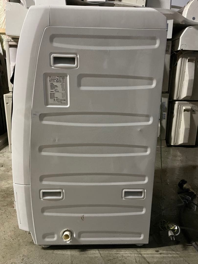 SHARP電気洗濯乾燥機 ES-S7F-WL 2021年製