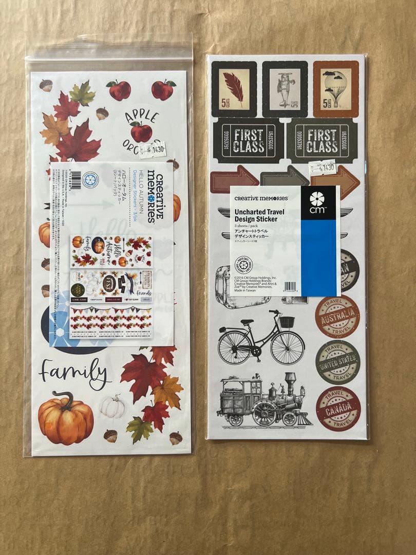 Creative Memories スクラップブック素材セット