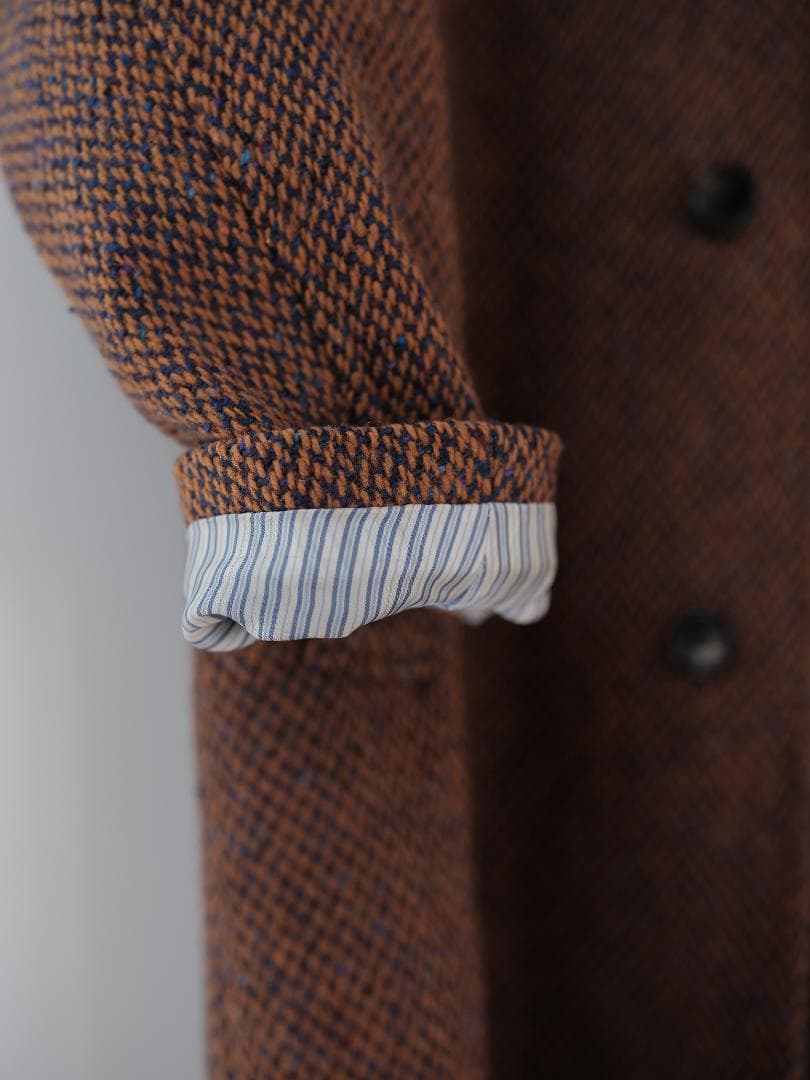 UNITED ARROWS ネップ ツイード バルマカーン コート 24AW