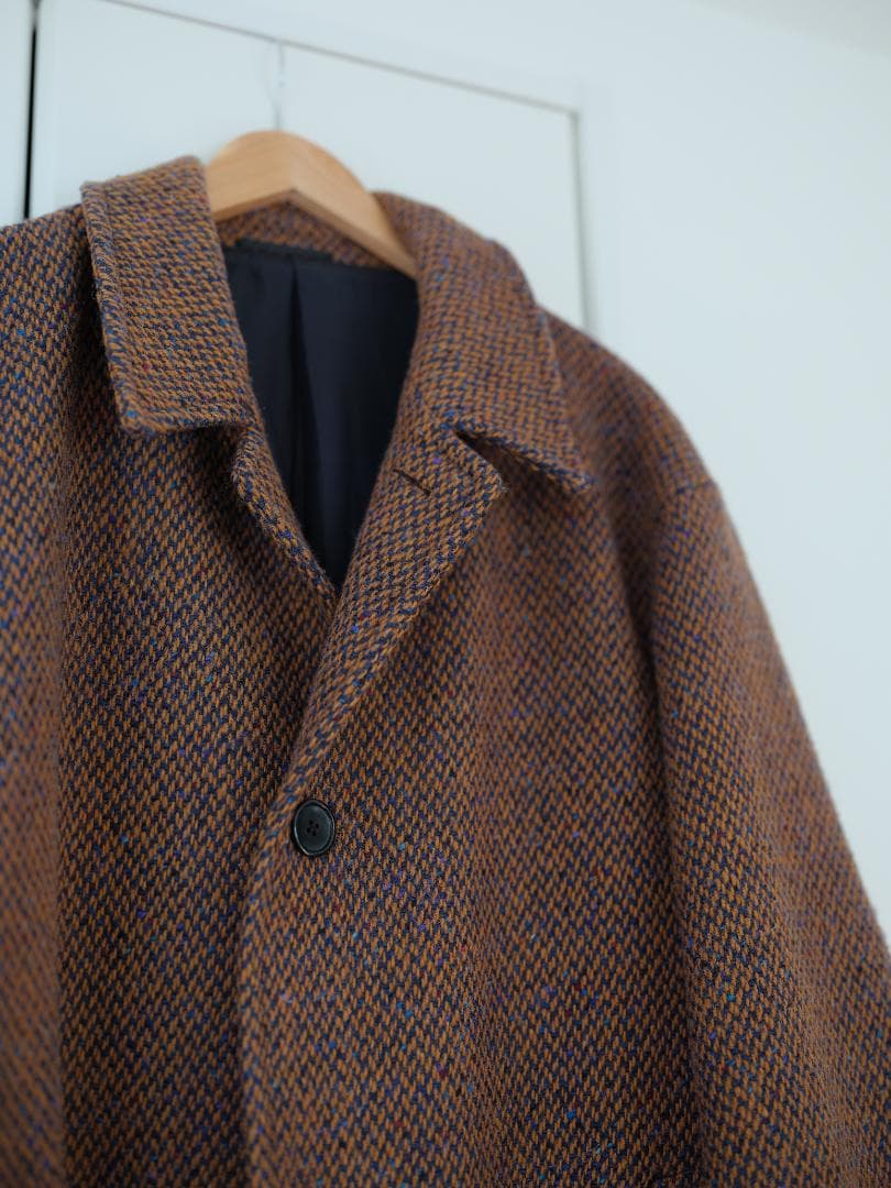 UNITED ARROWS ネップ ツイード バルマカーン コート 24AW
