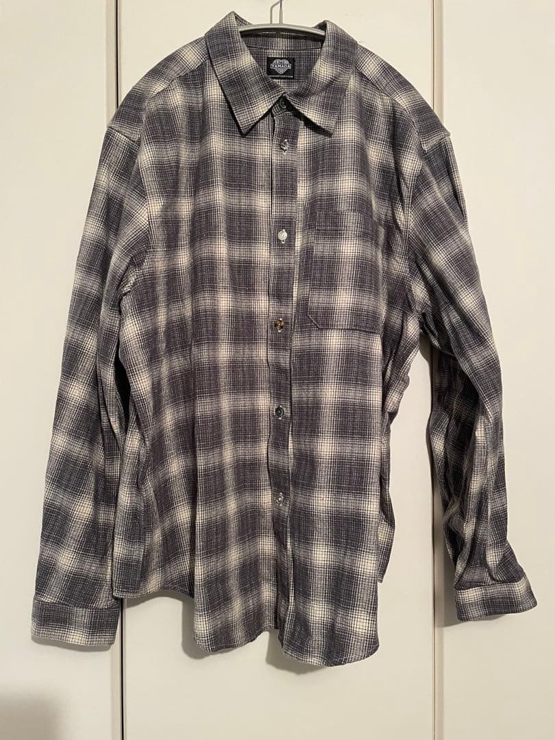 TSY ORIGINAL OMBRE CHECK SHIRTS Lサイズ