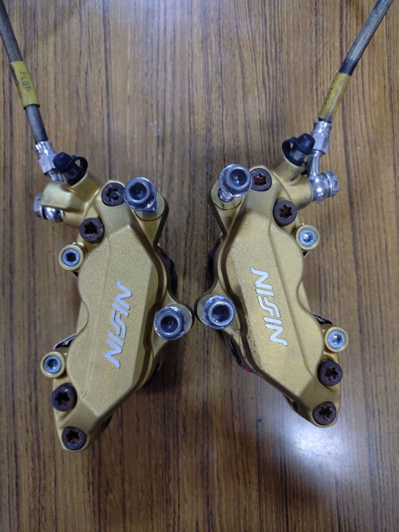 ホンダ CB1300 NISSIN ブレーキキャリパー ゴールド