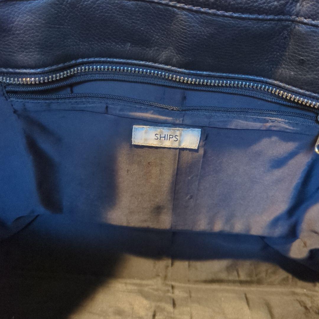 黒レザートートバッグ A4収納