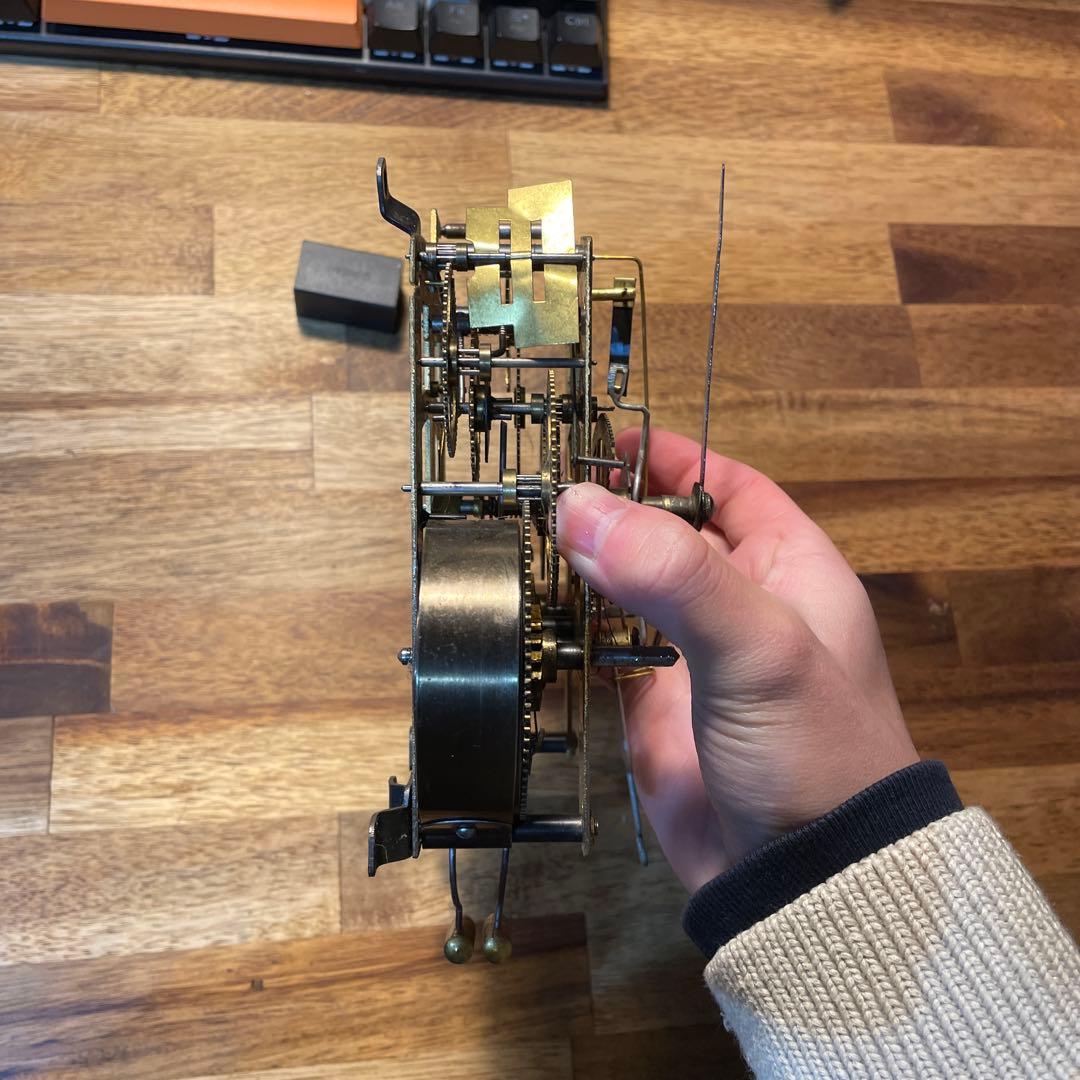 アンティーク 機械式時計ムーブメント