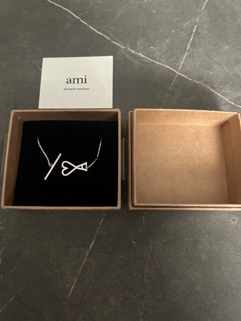 ami アミパリス シルバーチェーンブレスレット