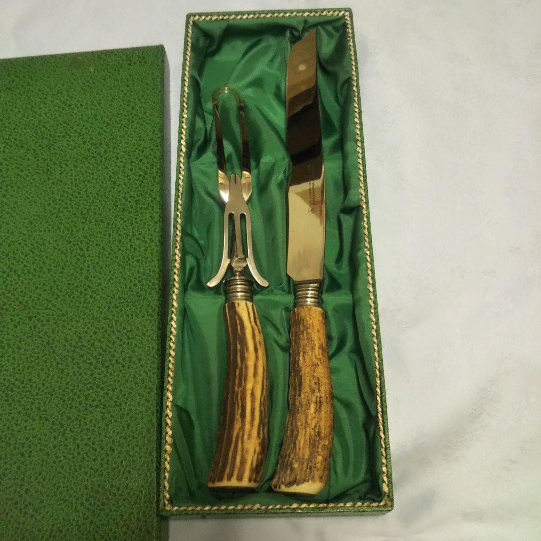 ゾーリンゲン　ステーキナイフ＆ミートフォーク2点セット