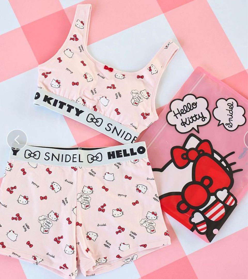 ◉新品◉スナイデル　snidel HELLO KITTY インナーセット　キティ