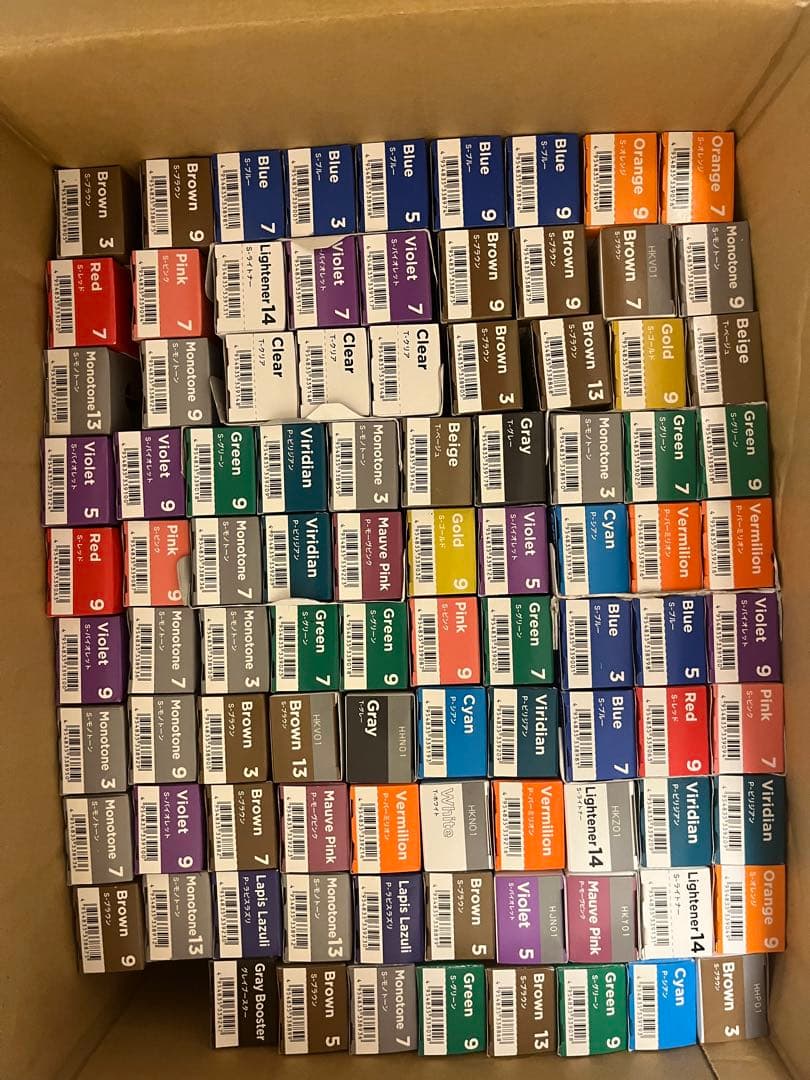 ミルボン エノグ ヘアカラー詰め合わせ９５本 未使用品