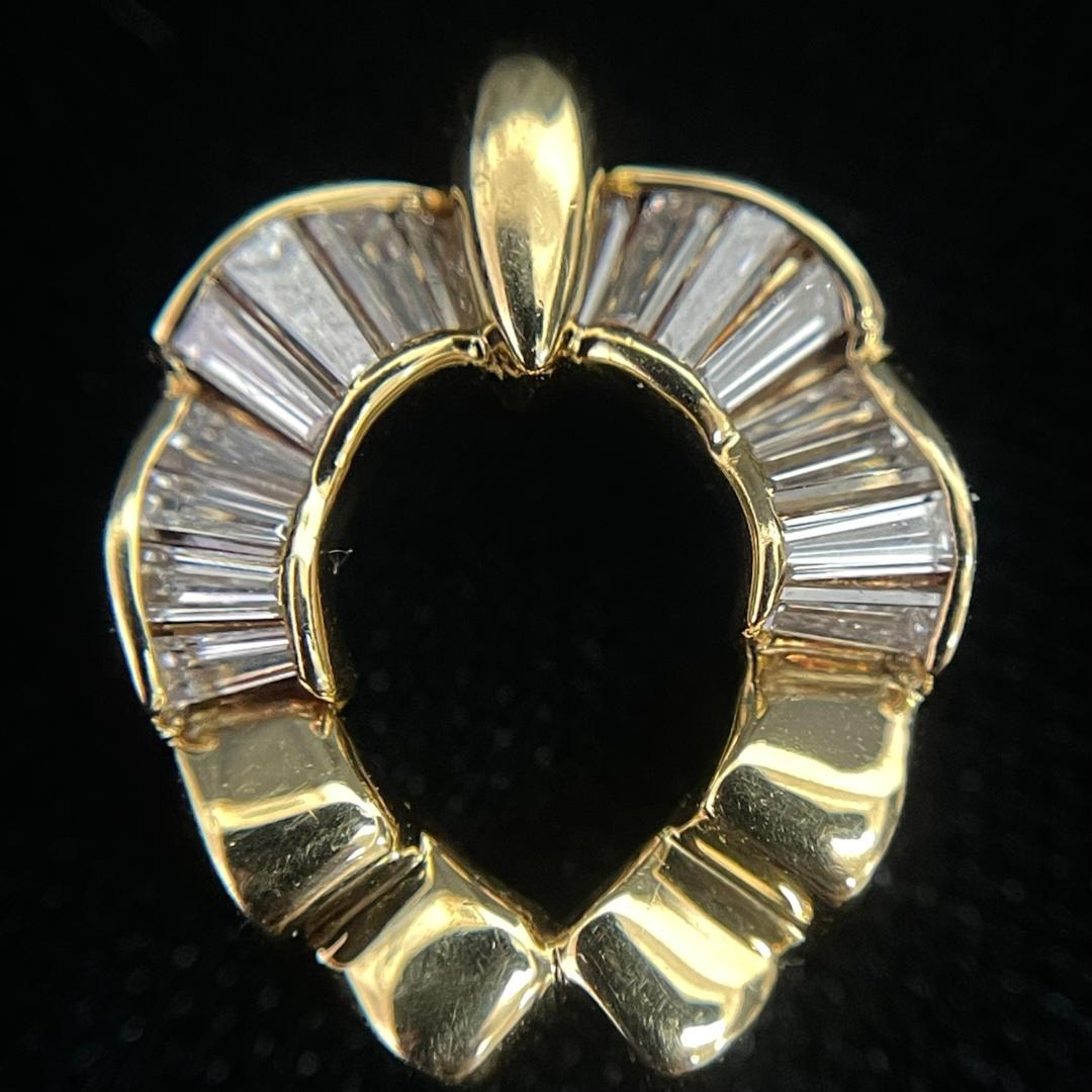 【POLA】750 ダイヤモンド ペンダント