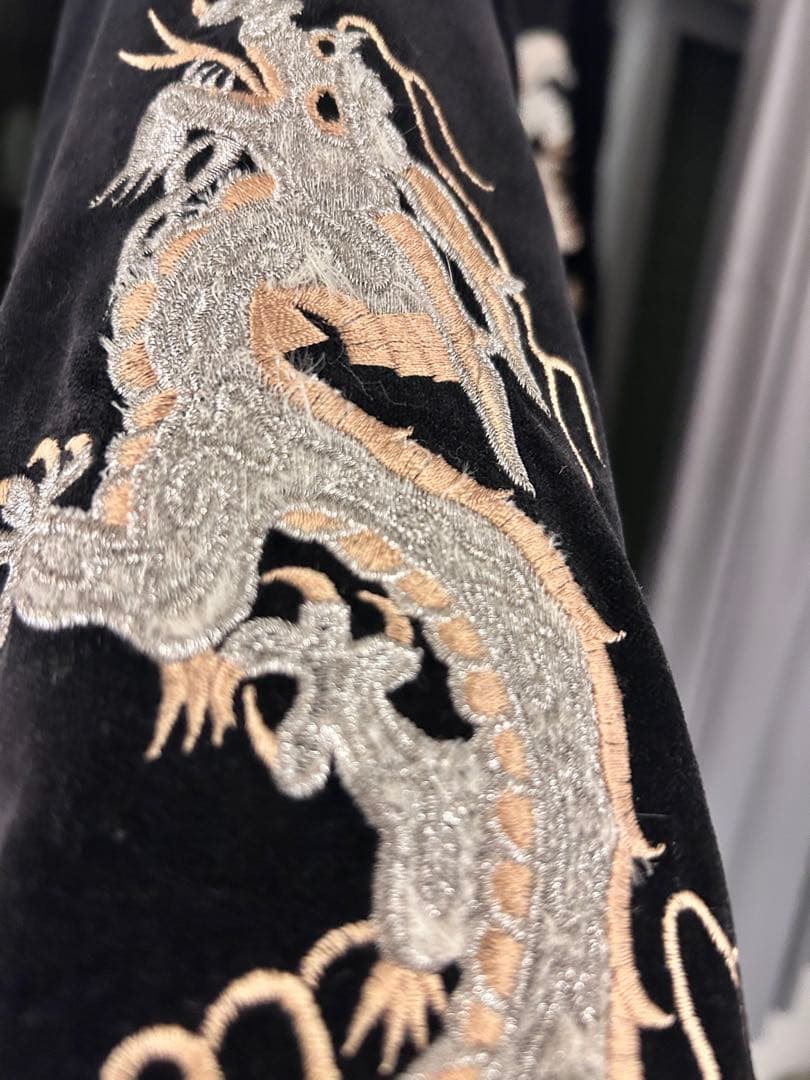 FRESH-BOX ドラゴン刺繍 スカジャン L