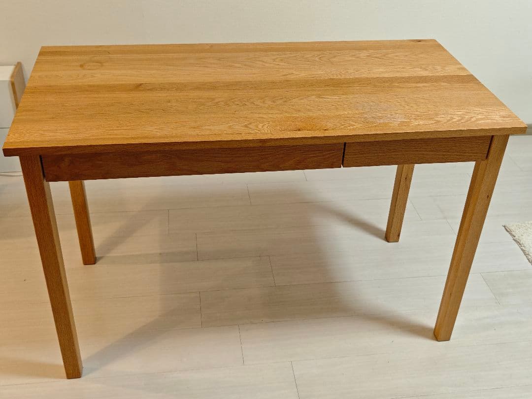 ナチュラルウッドオークテーブル