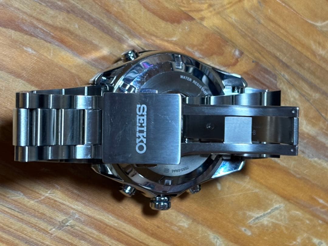 SEIKO ASTRON GPS SOLAR ブラック ゴールド【ジャンク】