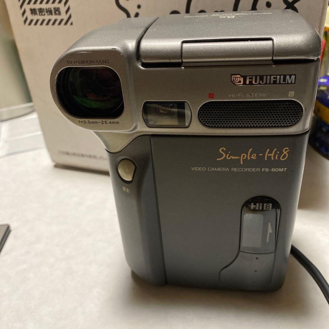 FUJIFILM 液晶付きSimple-Hi8 ビデオカメラ FS-80MT ②