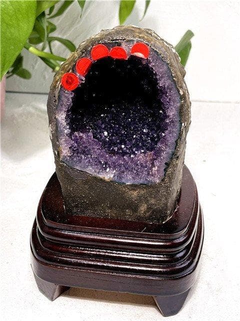 1560gAAA級ウルグアイ産天然アメジストドーム原石YT8G3/360G60A