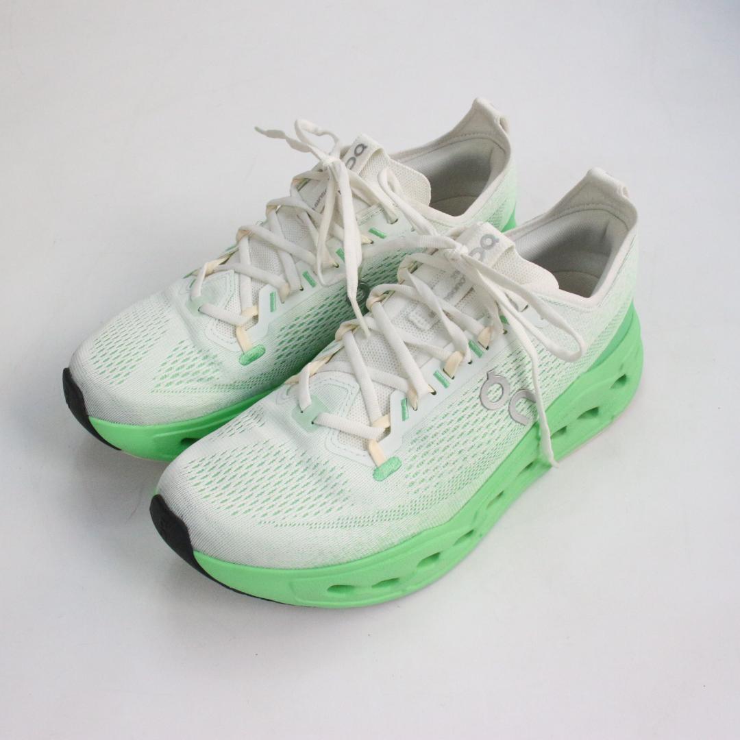 On オン クラウドサーファーマックス ホワイト/グリーン 27cm