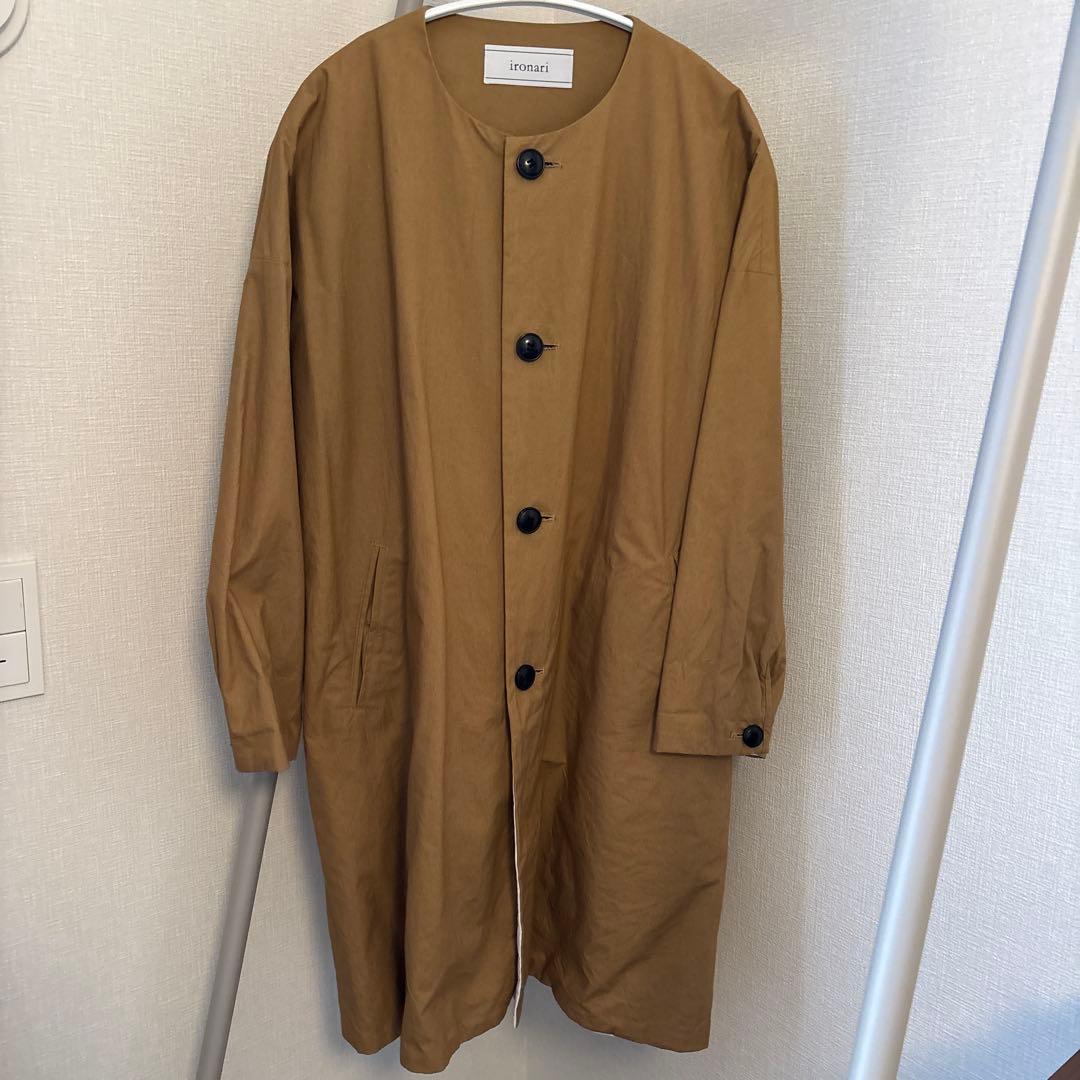 イロナリ　ノーカラーサクラコート