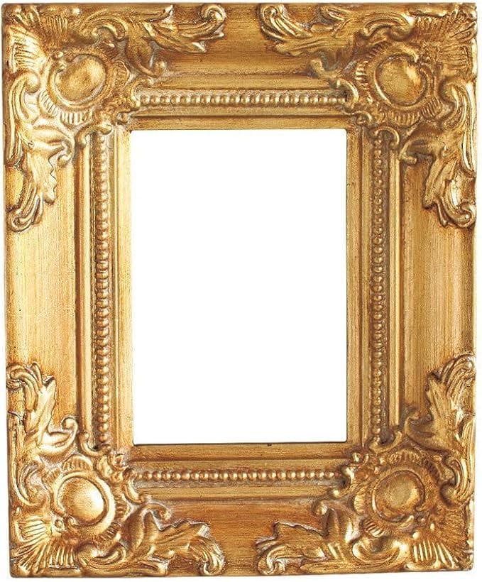 10個　ANCIENT　アンティークスタイルミニフレーム SQM812GD