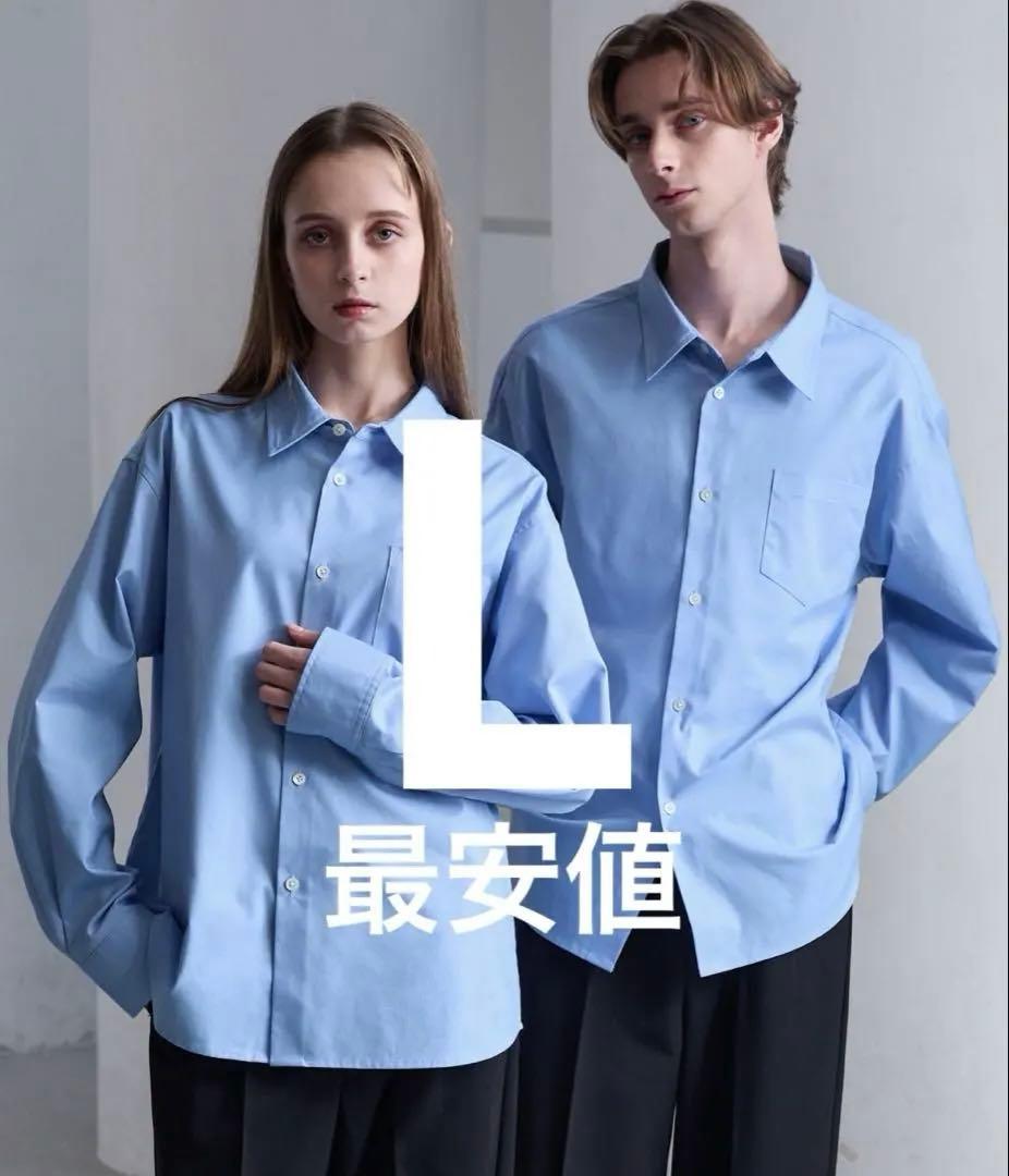 完売品　ロイヤルオックスフォード レギュラーカラーシャツ　Lサイズ