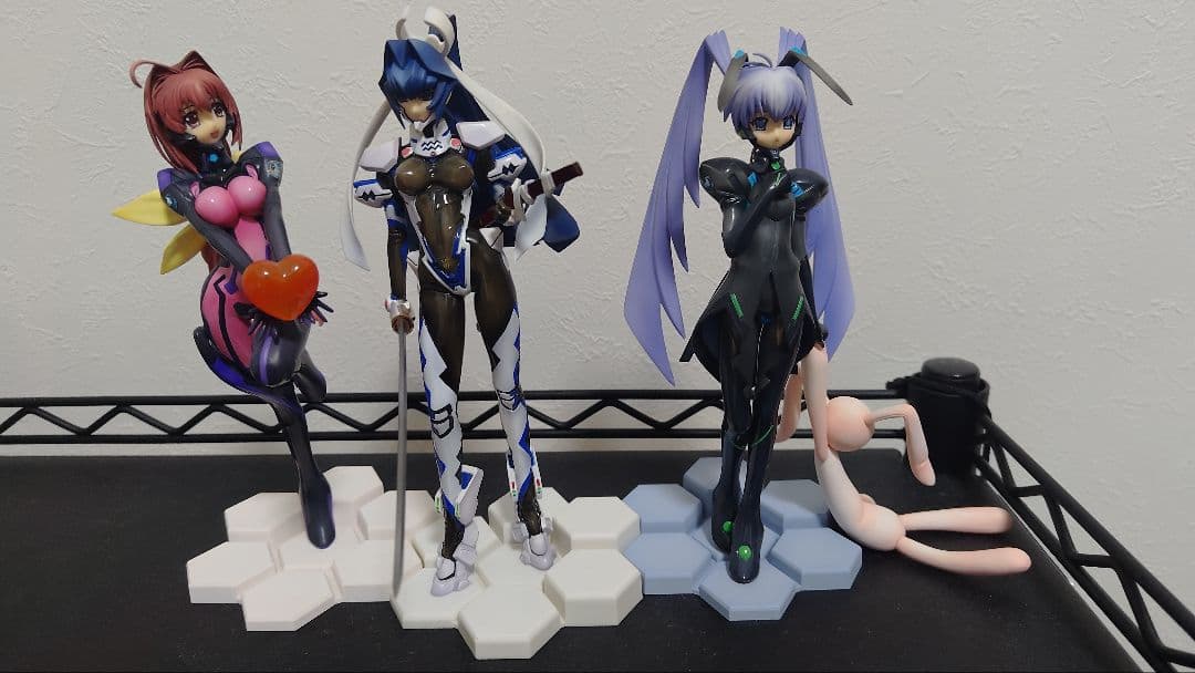 マブラヴ オルタネイティヴ　鑑純夏 御剣冥夜 社霞フィギュア まとめて3体セット