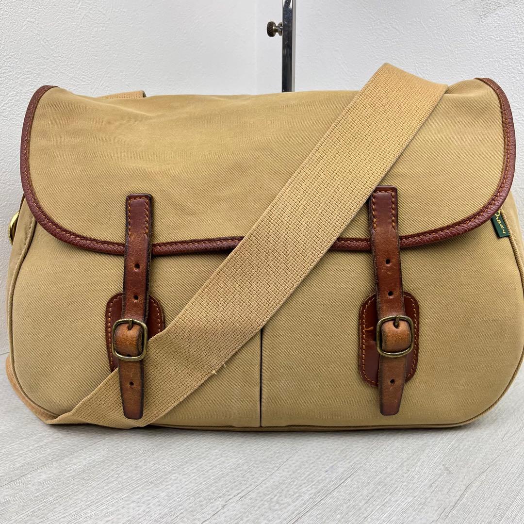 BRADY DART FISHING ショルダーバッグ キャメル キャンバス