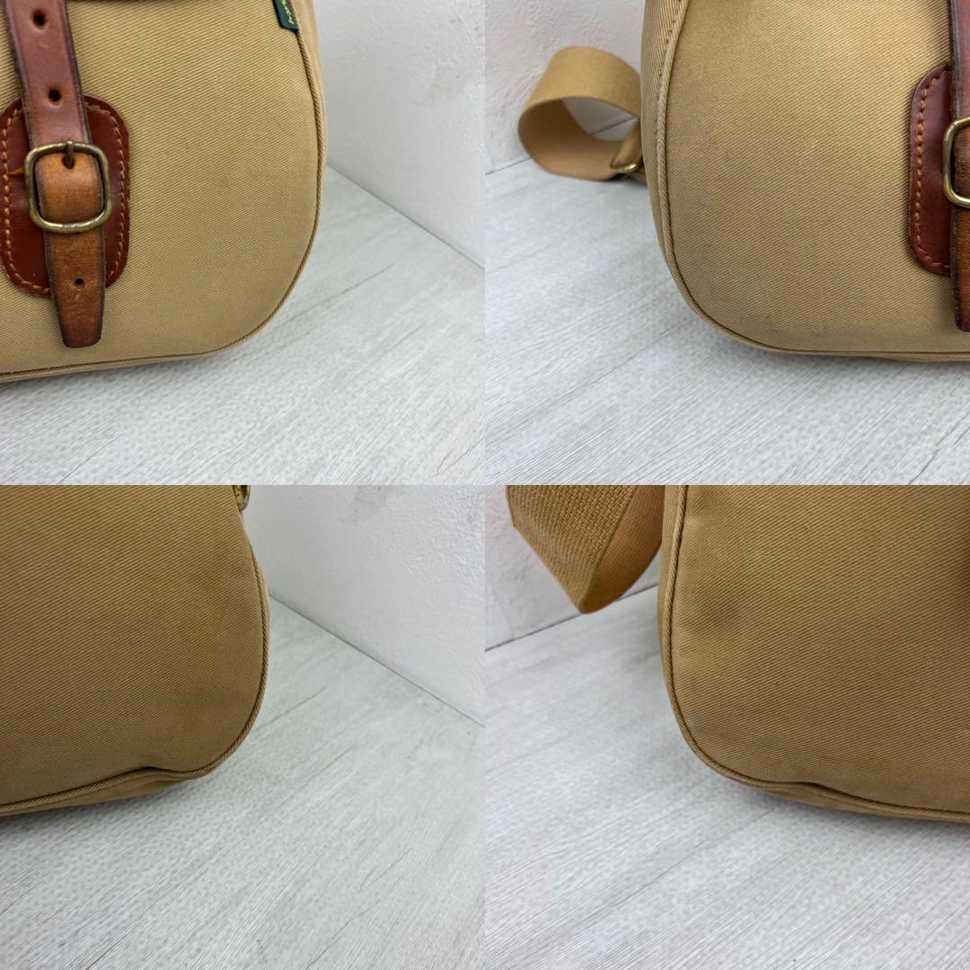 BRADY DART FISHING ショルダーバッグ キャメル キャンバス