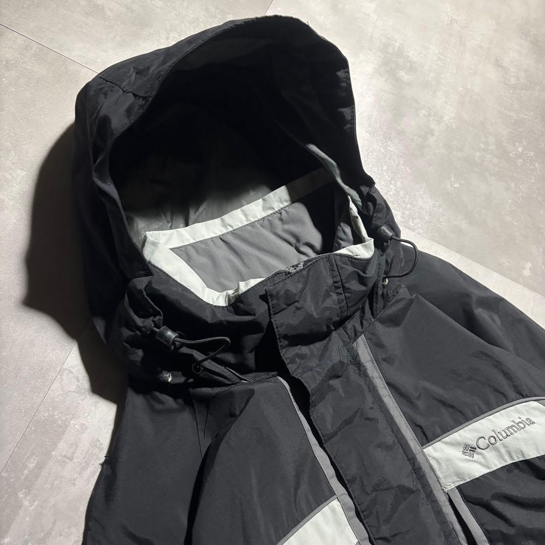 00s コロンビア Columbia マウンテンパーカー ナイロンジャケット　黒