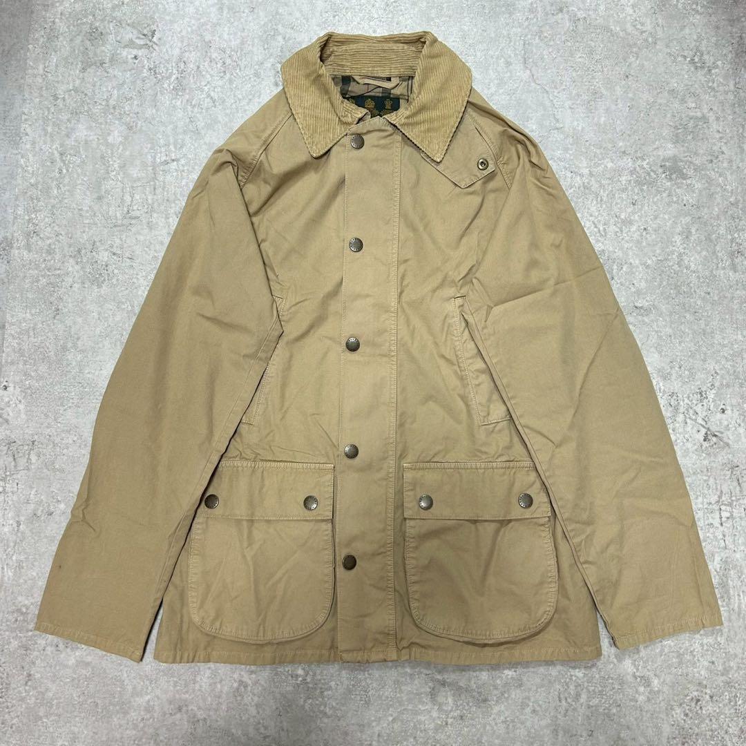 バブアー ノンオイルジャケット スリーワラント ビデイル ベージュ
