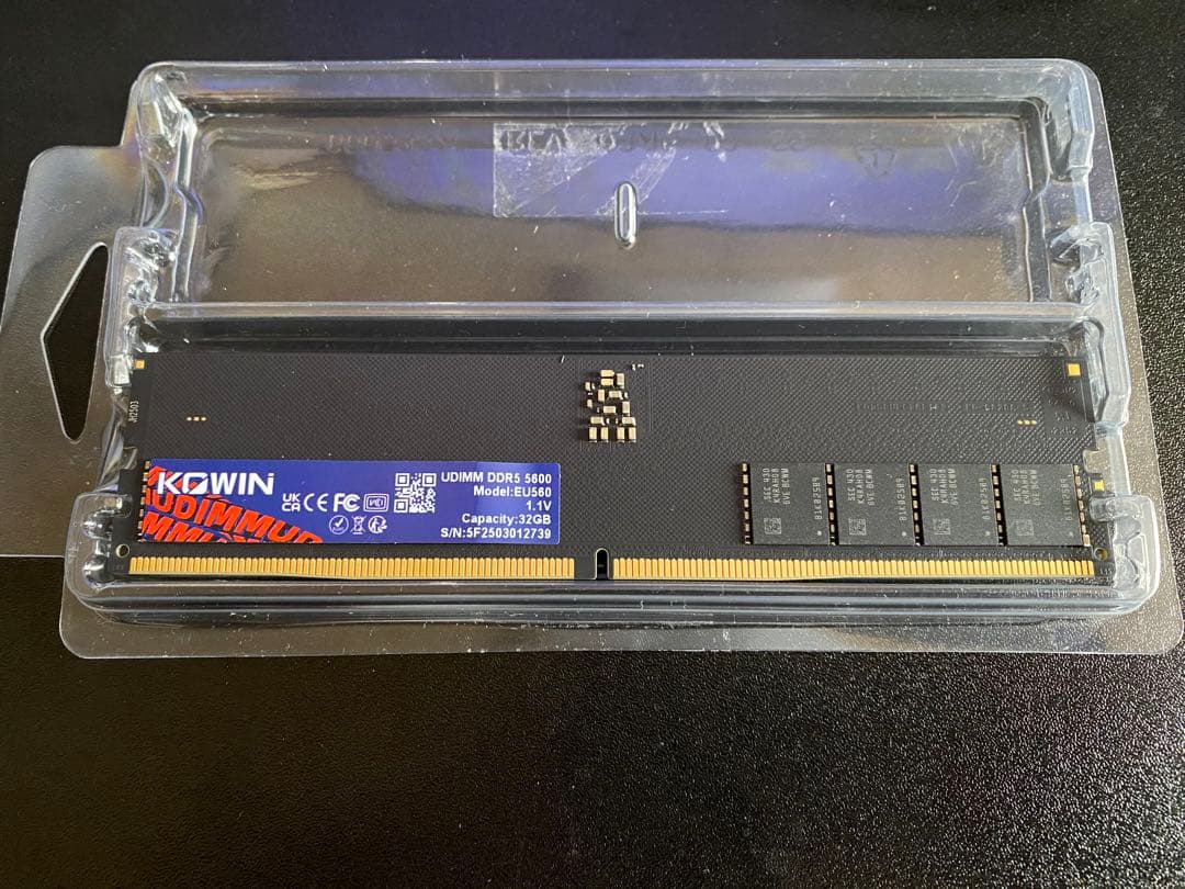 新品未使用 DDR5 5600 32GB (1x32GB)